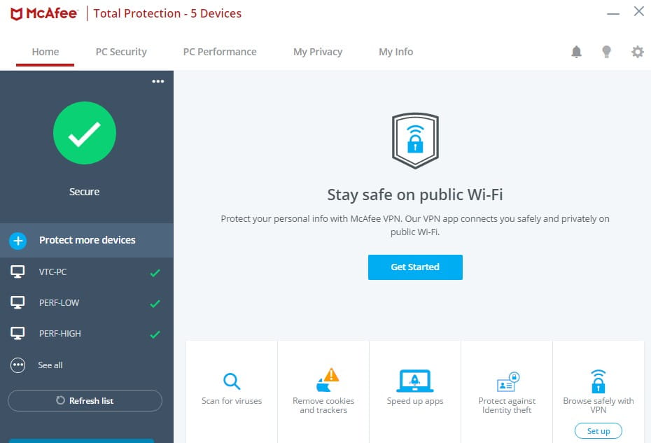 McAfee Total Protection