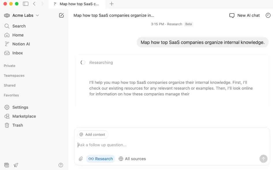 Notion AI