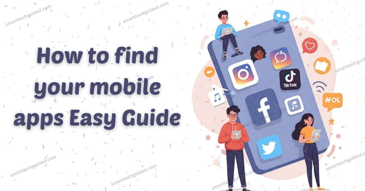 How to find your mobile apps