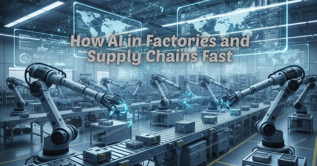 How AI in Factories and Supply Chains Fast
