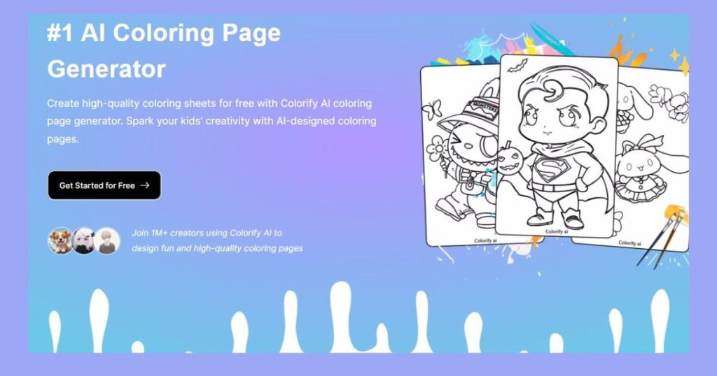 Colorify AI - Free Ai coloring page generator