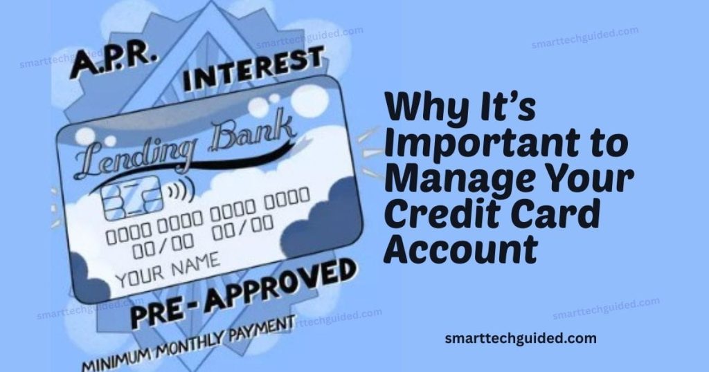Manage Your Credit Card Account