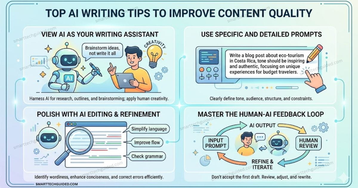 ai writing tips for content improvement