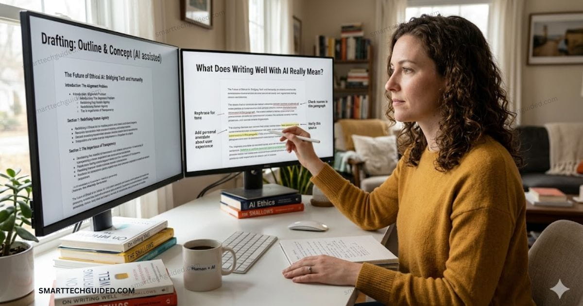 what does writing well with ai really mean