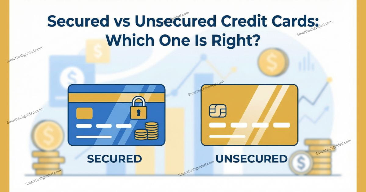 Secured vs Unsecured Credit Cards